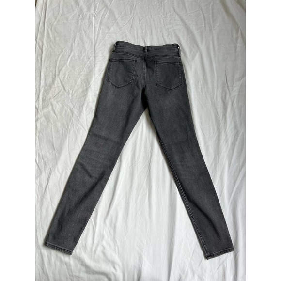 Athleta Skinny Grey Charcoal Wash Sculptek Jeans Size 4 Stretchy Denim Essential - Picture 9 of 10